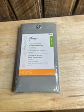 Kenney Medium Weight PEVA Shower Curtain Liner 70" x 72" Gray