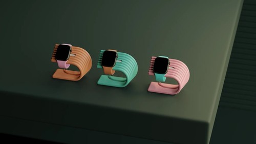 Apple Watch Stacja ładująca Stojak Uchwyt Stojak Uchwyt Projekt Prezent - Zdjęcie 9 z 19