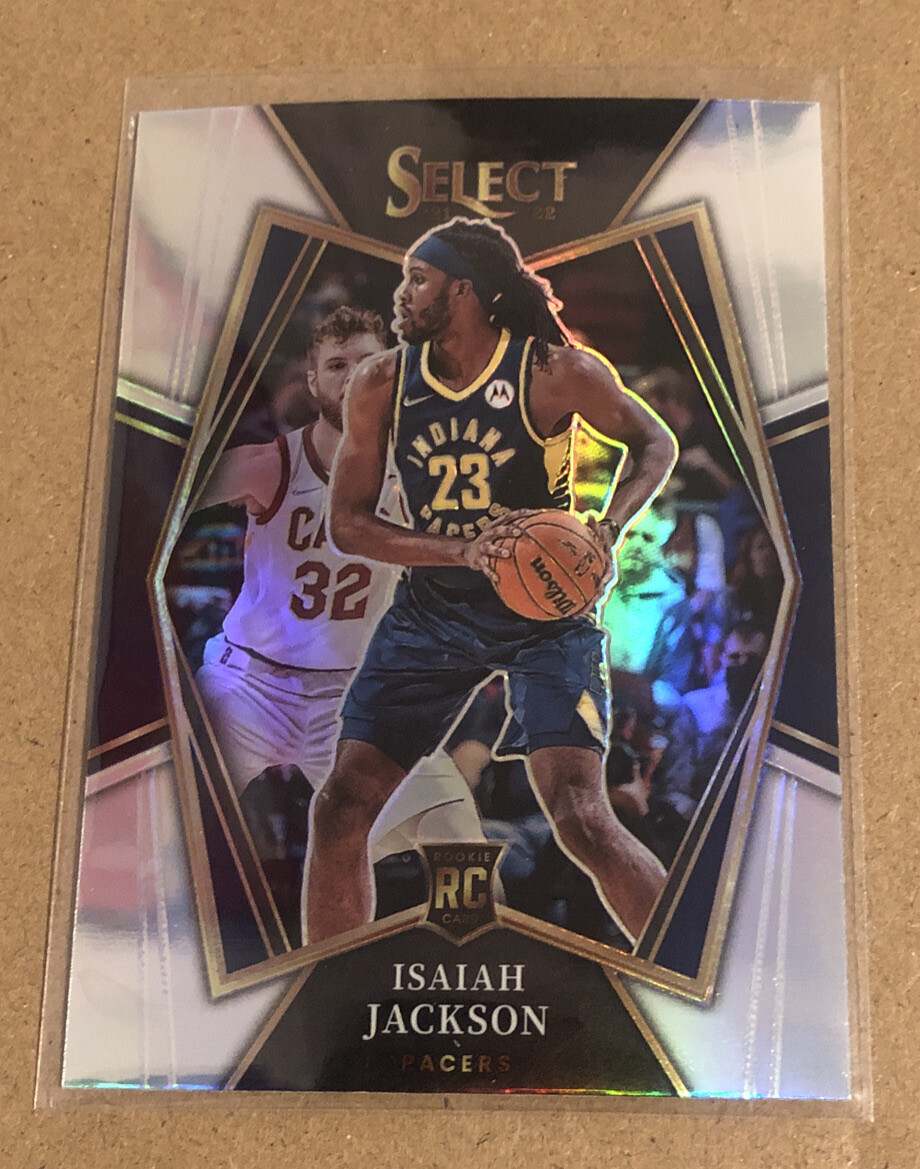 Isaiah Jackson 2021-22 Select Silver Premier Level Prizm RC #150 Indiana Pacers