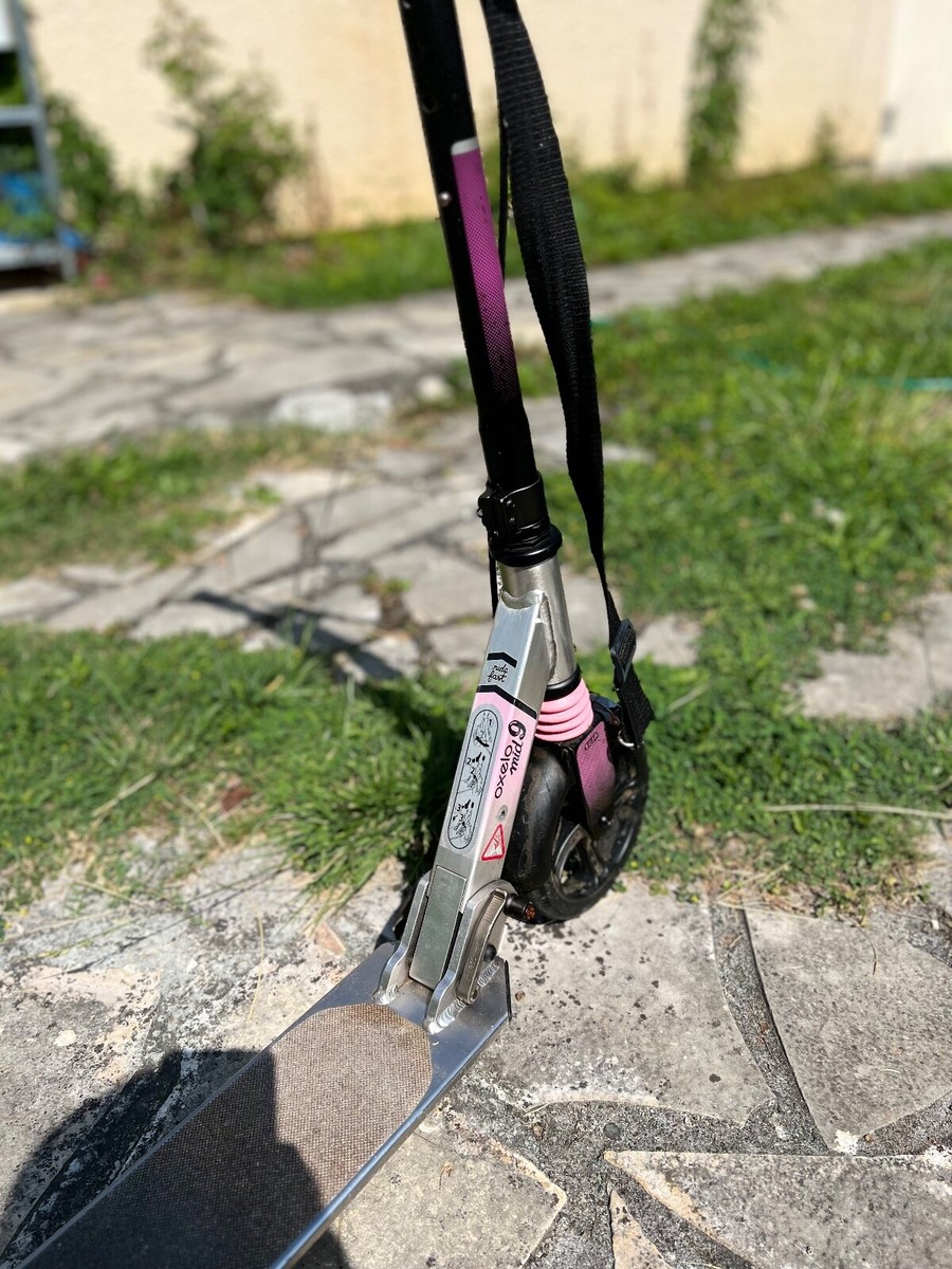 Trottinette Oxelo Mid 9 rose - Sport & Plein air