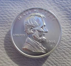 1 oz. 1914-D LINCOLN WHEAT CENT coin tribute 30mm fat BU round .999 fine silver