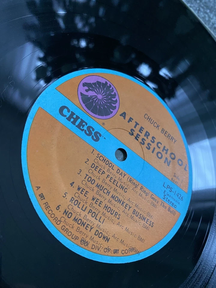 CHUCK BERRY - AFTER SCHOOL SESSION 1972 U.S. Press Chess LPS 1426 LP* VG++/VG+* - Image 4 of 4