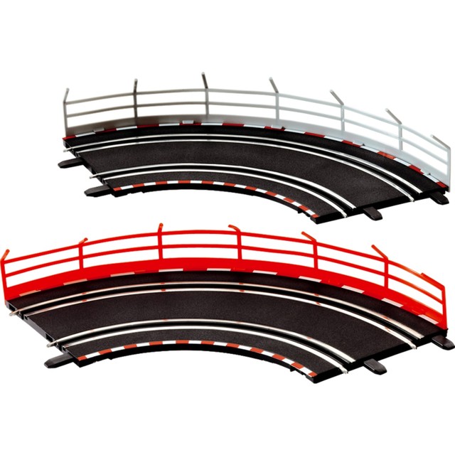 Slotcar Leitplanken-Bande Für Carrera DIGITAL – 6 Cm Hoch, 200 Cm Lang, Selbstklebend, Für 1:24 & 1:32 Bahnen