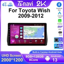 For Toyota Wish 2 XE20 2009-2012 Android CarPlay Car Radio Multimedia GPS Screen