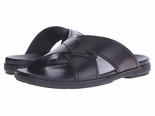 Leather Slide Sandals KMS6LE058 