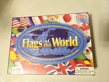 "Flags of the World" Educational Family Card Game Tactic, 2000 - New  Sealed