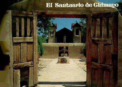 El Santuario de Chimayo New Mexico Laura Gilpin Postcard