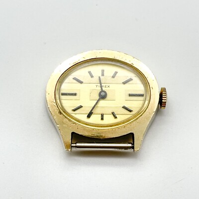 Vintage TIMEX Armbanduhr Uhr Gehäuse ohne Armband Stainless Steel Back - 3cm