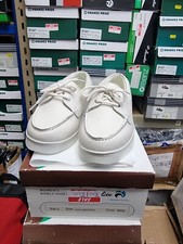 Henselite Julie Ladies Bowls Shoe White - Size 4UK