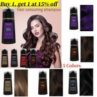 Nova-Hair Dye Shampoo, Nova Hair Instant Dye Shampoo,Hair Color Shampoo for Hair