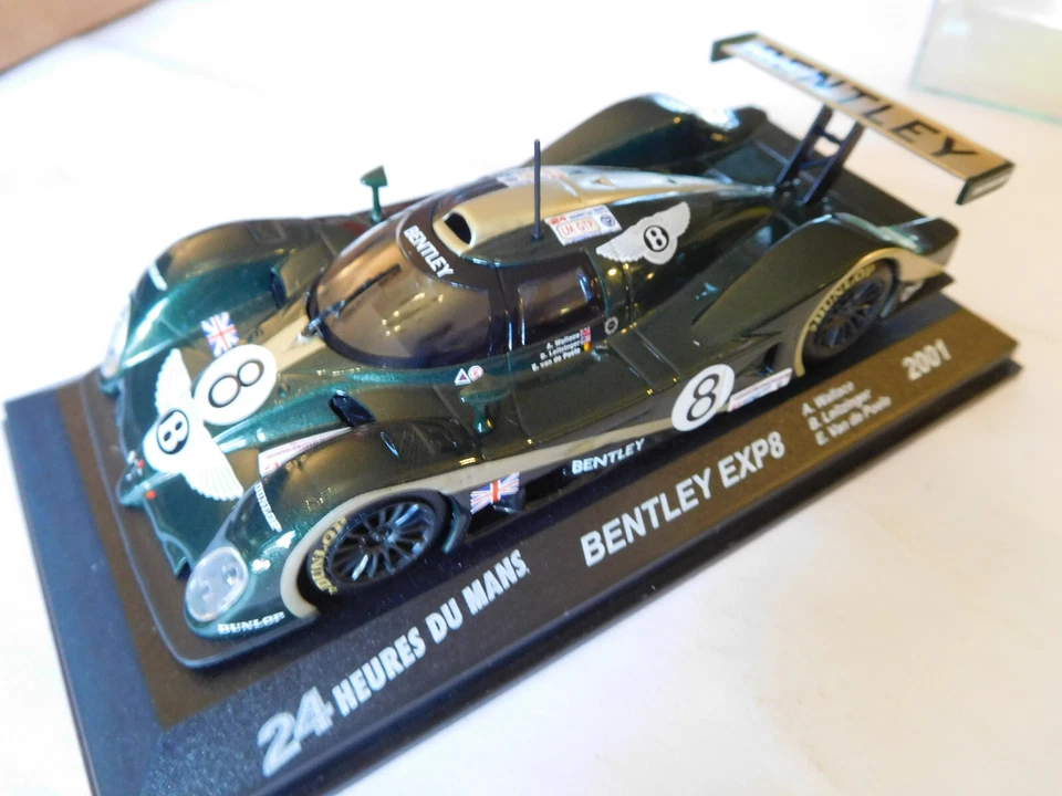 BENTLEY XP8 1erLE MANS 2001 IXO 1/43 NO SPARK PROVENCE VITESSE MINICHAMP BBR§834 - Photo 4/4