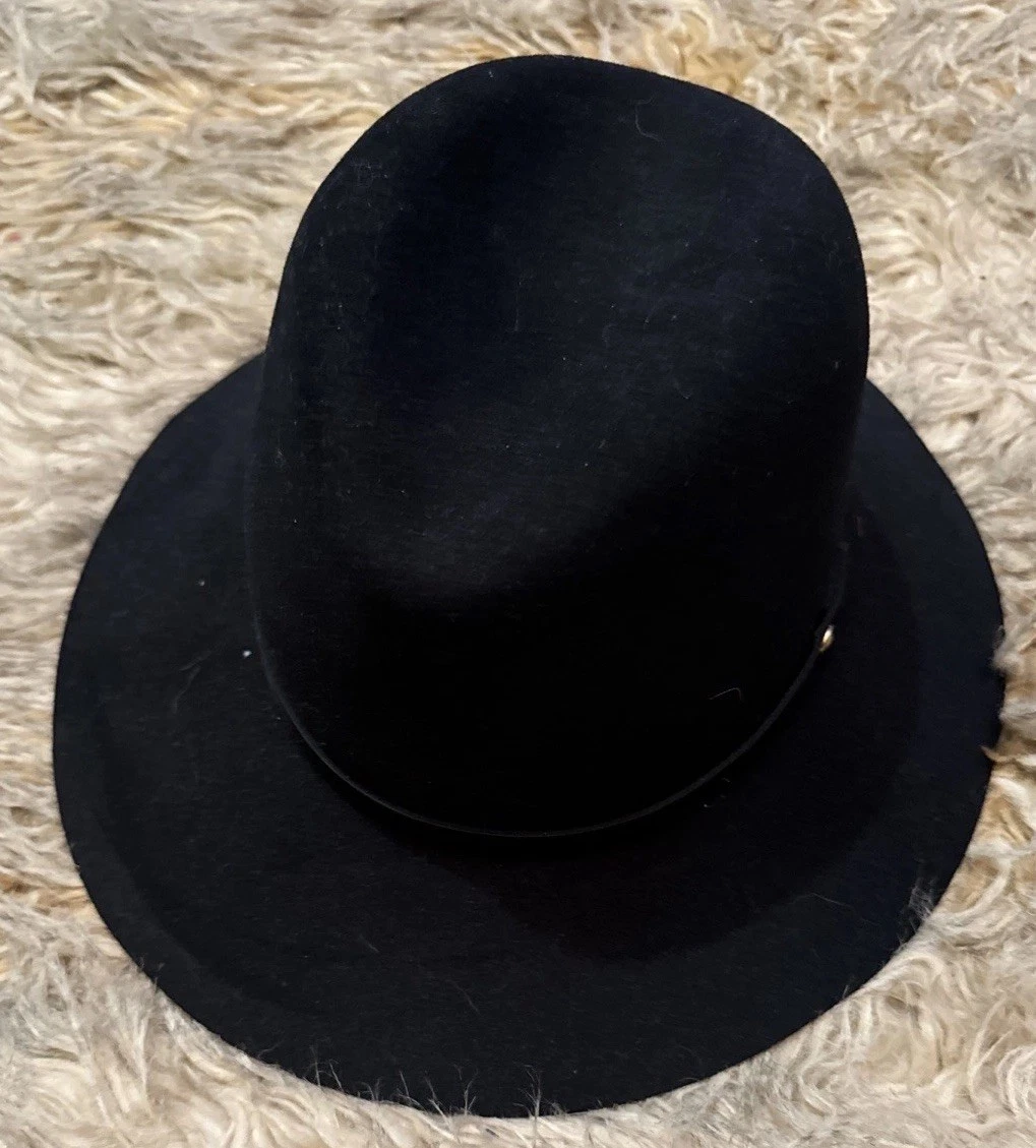 rag & bone Black Somer Beach Hat  Size L ~ Excellent rag & bone Black Hats for Women for sale | eBay main image 4