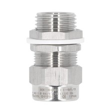 Cable Gland 304 Stainless Steel G1/2 Armoured Cable Connector For Vehicles NEW