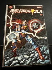 2003 MARVEL DC COMICS AVENGERS JLA #4 BUSIEK PEREZ CROSSOVER Justice League