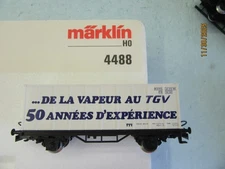 HO - Marklin 4488 Anniversary Container Car of the SNCF 50 Year Out of Set- NIB