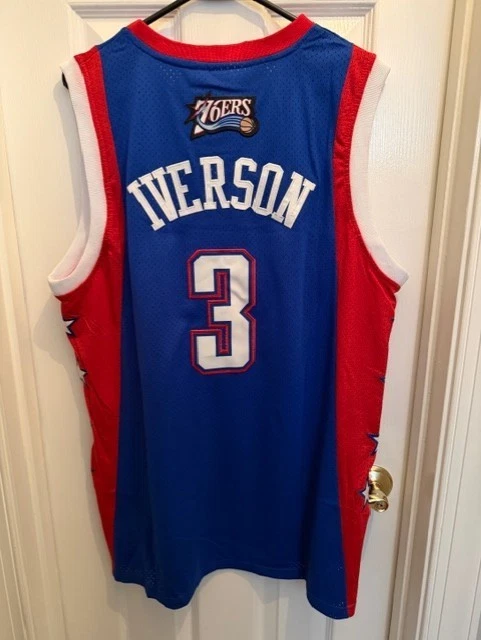 Allen Iverson Philadelphia 76ers All-Star Game NBA Fan Apparel