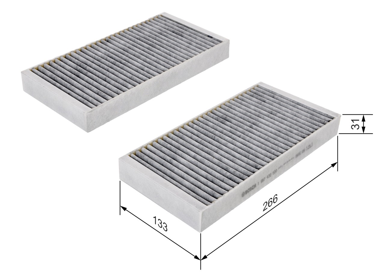 Fits BOSCH 1 987 432 500 CABIN FILTER WEG. ACT.   ⭐UK Stock⭐