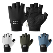ROCKBROS Fahrradhandschuhe Halbfinger Handsch...