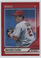 2024 Panini Donruss Red 135/275 Bartolo Colon #27 0e4z