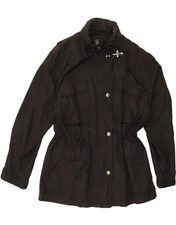 FAY Womens Utility Jacket UK 16 Large Black AR03
