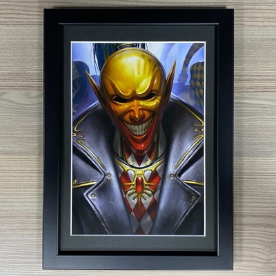 HARLEQUIN Solitaire Gerahmte Kunst Eldar Aeldari Warhammer 40K 40.000
