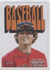 2021 Heritage Minor League Edition 1972 Topps Pack Cover Cards Blaze Jordan 0h29