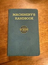 Machinerys Handbook Erik Oberg And F D Jones Softback 12th Edition 1943
