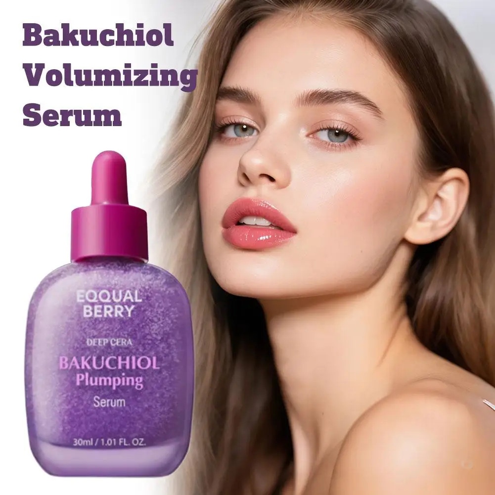 Sérum Volumisant au Bakouchiol 30ml, l'élixir extra concentré pour un contour du visage lifté
