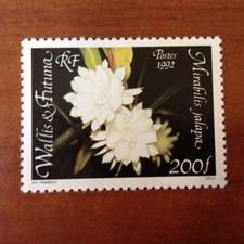 Wallis And Futuna 443 Luxe Without Hinge Mirabilis Jalapa 1992