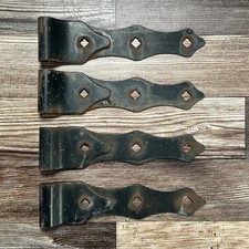 Vintage Gate Strap Hinges Lot 8 Mid Century Heavy Duty Barn Door Hardware Vintage Gate Strap Hinges Lot 8 Mid Century Heavy Duty Barn Door Hardware