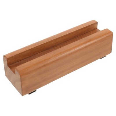 Solid Wood Floor Mirror Base Stand 9.84X3.14X2.55 Inch Anti-Slip Heavy Duty S...