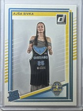 2025 Panini Donruss WNBA - Rated Rookie Ajsa Sivka #93 (RC)