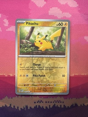 Pokemon Card Pikachu COSTCO Promo Cosmo Reverse Holo 025/165 Near Mint |  eBay UK