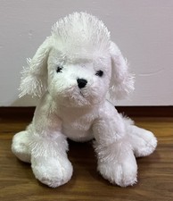 Webkinz Lil  Kinz White Poodle Plush Stuffed Animal Toy - Tags Cut, No Code, GUC
