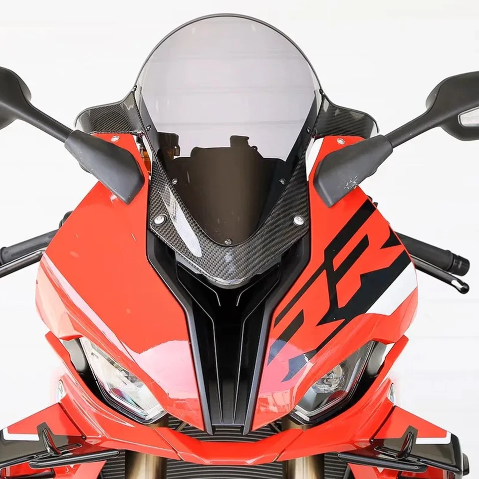 for BMW S1000RR RR 19- 2025 S 1000 RR Clear Windscreen Carbon
