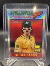 2026 Topps Heritage #17 JACOB WILSON Chrome AL ALL-STARS - Athletics