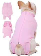 Dog Surgery Recovery Suit - After Spay, Abdominal Wounds Post Surgical Recove...