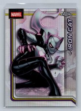 2026 Topps Chrome Marvel #127 Iron Cat Refractor