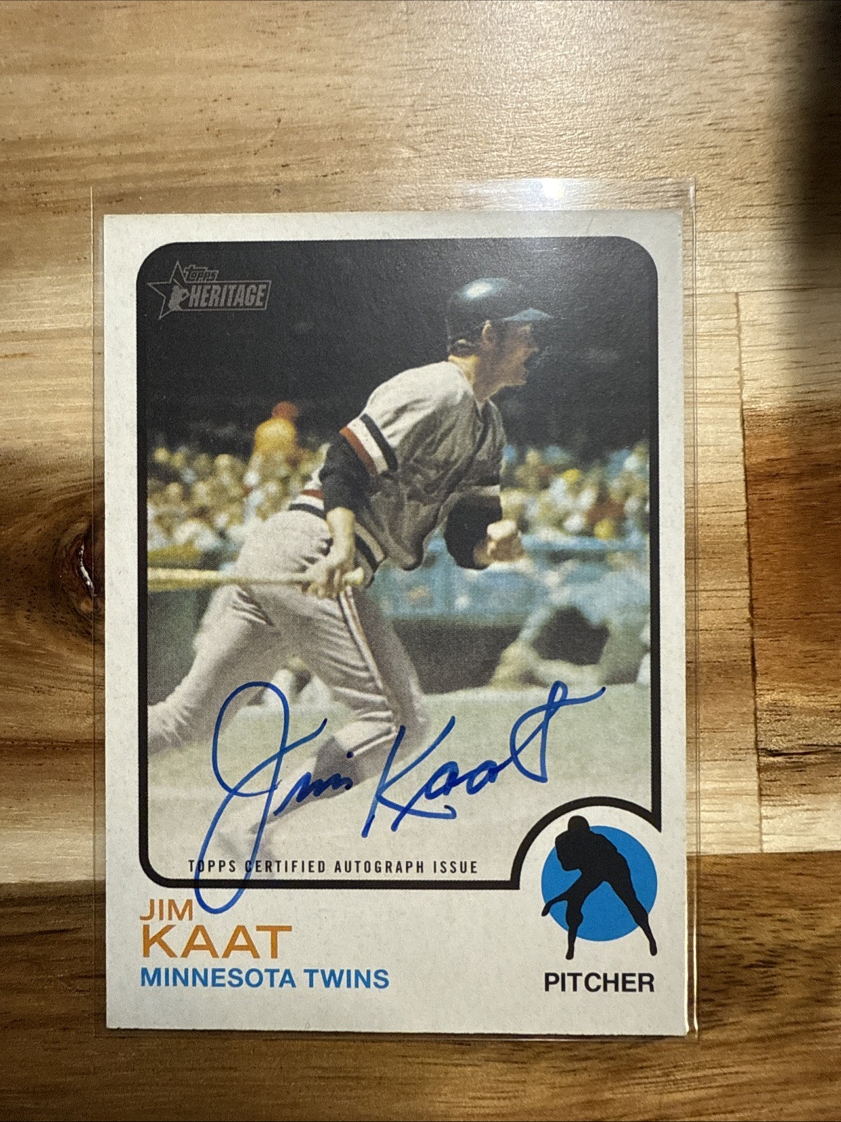 2022 Topps Heritage - Jim Kaat - Real One Auto Autograph