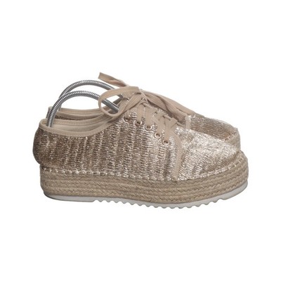 Nina's Shoes, Espadrilles, Größe: 38, Gold, Damen #ZIr