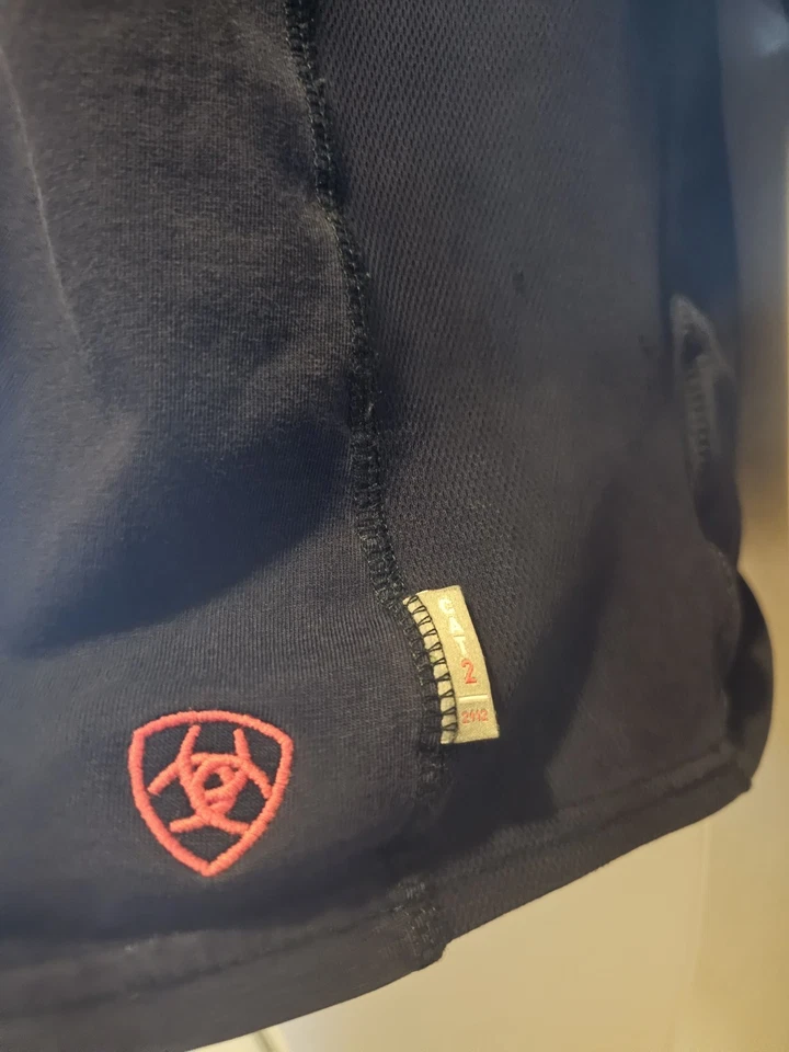 CAMISA DE TRABAJO ARIAT MUJER FR ELÁSTICA MANGA LARGA AZUL MARINO Cat 2/2112 AZUL MARINO Talla XL TAG Foto 3 de 4