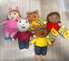 Set Of 5 Arthur Plush 8  - 10   NWT