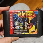 Acclaim Wolverine Adamantium Rage Sega Genesis Game Cartridge Official Sega Seal