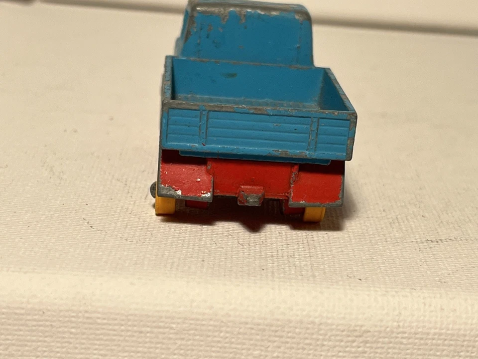 CAMIÓN UNIMOG LESNEY MATCHBOX SERIE AÑOS 60 VINTAGE AZUL/ROJO NO.49 INGLATERRA Foto 3 de 4