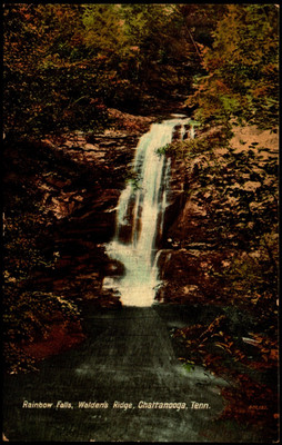 Postcard TN Chattanooga Tennessee Rainbow Falls Waldens Ridge c1907 D18