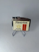 Vintage TAREYTON Advertising LIGHTER / Complete, Mint