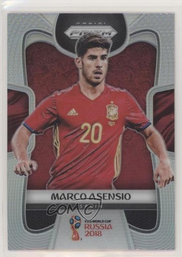 Marco Asensio [Silver Prizm] #205 card