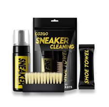 Shoe Cleaner Kit   Water-Free Foam for Sneakers, Suede, Canvas, and More