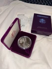 1993 P Proof American Silver Eagle, w/ Box & COA !!