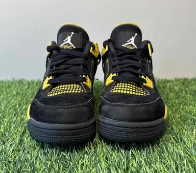 Nike Air Jordan 4 IV Retro GS Thunder 2023 Yellow Size 6y 6